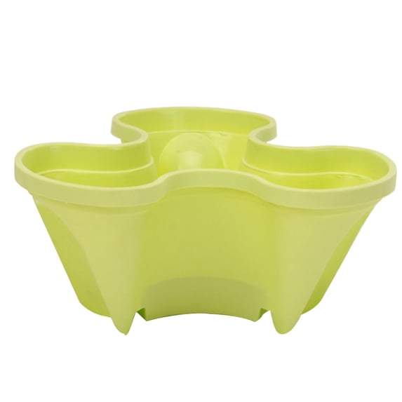 CreativeArrowy Stack-up Type Stereoscopic Flowerpot Strawberry Plant Pot for Flower Vegetables Decoration Garden Planter Pot Flowerpot with Tray
