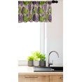 thumbnail image 3 of Ambesonne Botanical Window Valance, Abstract Leaves Garden, 54" X 12", Pale Sepia Multicolor, 3 of 3