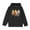 Black, variant on bbymog Girls Fashion Graphic Hoodie with Pocket Fall and Winter Long Sleeve Hooded Sweatshirt Casual Teen Girl Clothes Gray 4 Years