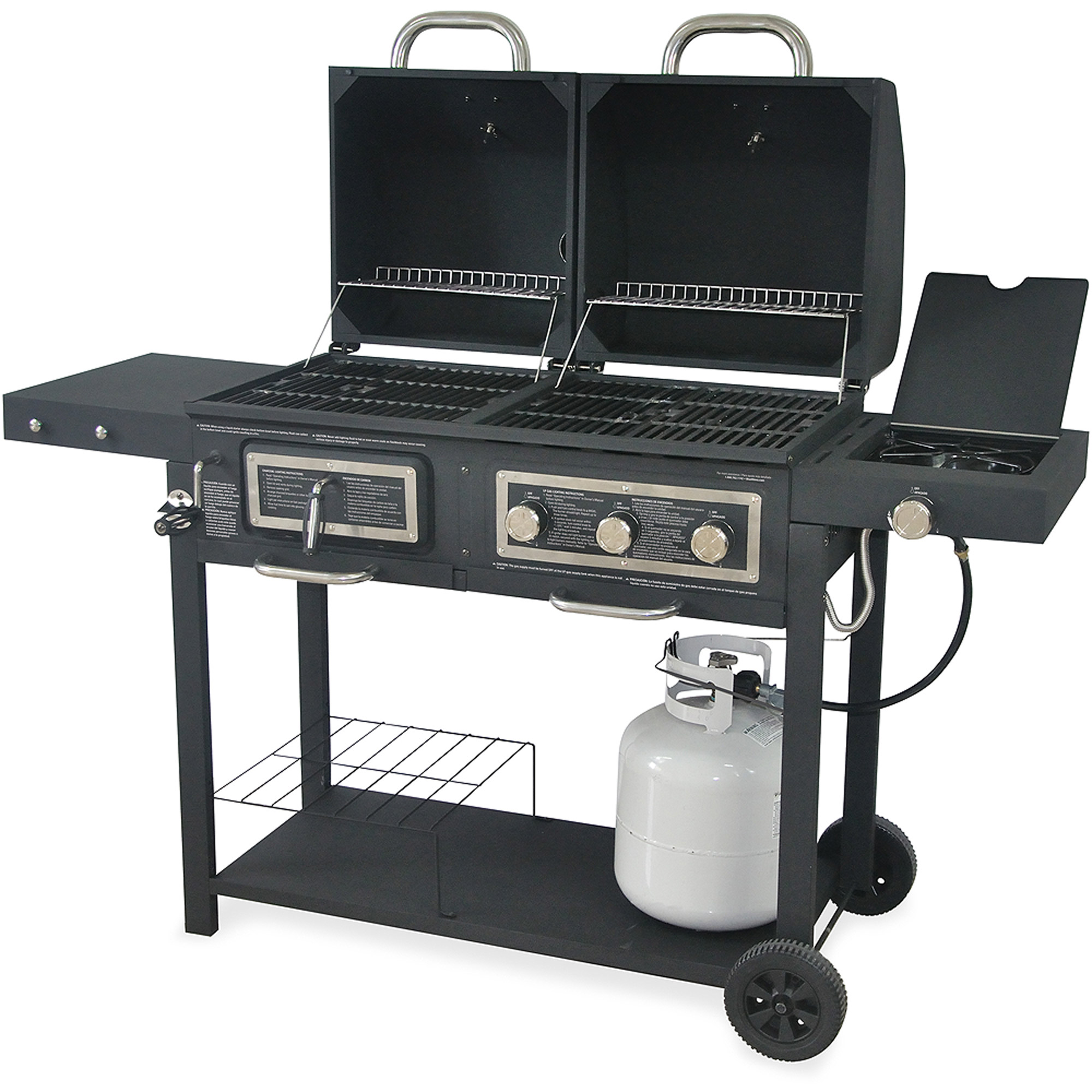 667-sq in Gas/Charcoal Grill - image 4 of 4