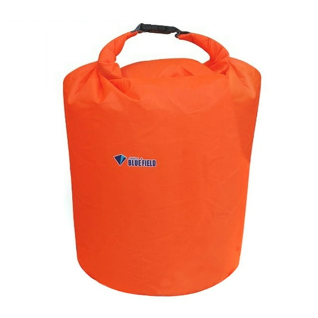 Bluefield Sac Étanche 40L Orange pour Aventures en Plein Air, Camping, Kayak et Randonnée – Léger, Durable et Compact