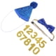thumbnail image 4 of 1 juego de pajaritas decorativas para mascotas, adorables pajaritas, sombreros de cumpleaños para perros., 4 of 6