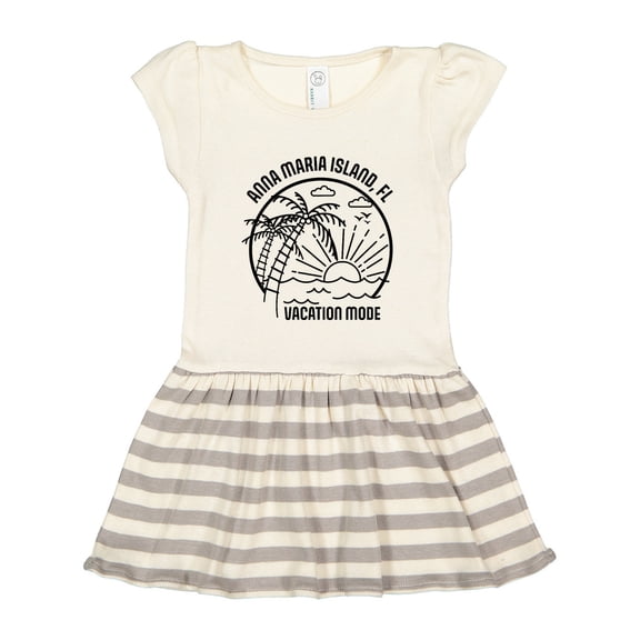 Inktastic Summer Vacation Mode Anna Maria Island Florida Gift Toddler Girl Dress