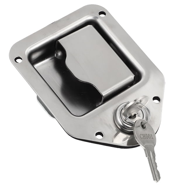 1 Set RV Door Latch Useful Stainless Steel Safety Lock Door Latch for Toolbox RV
