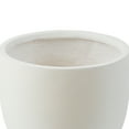 thumbnail image 6 of White MgO Round 17.2in. H Outdoor Planter, 6 of 6