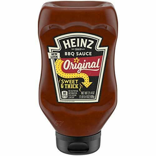 Heinz Original Sweet & Thick BBQ Sauce (21.4 oz Bottles, Pack of 6