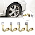 thumbnail image 2 of Convenient Metal Valve Extension Adaptor for Cars Motorcycles Vans Gold, 2 of 2