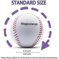thumbnail image 2 of Espuma de béisbol Magicorange, paquete de 20 unidades, para entrenamiento, multicolor, 2 of 9