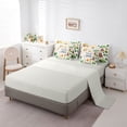 thumbnail image 3 of Catabedysis Watercolor Camping 7 Pieces Full Size Bedding Sets,Jungle Bear Owl Full Size Bed in a Bag For Boys,Multicolor,Light Gray Reversible, 3 of 7