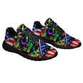 thumbnail image 6 of Autism Acceptance Shoes Sneakers for Women Men Black Size 9.5, 6 of 7
