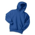 thumbnail image 5 of Port & Company Youth Core Fleece Pullover Hooded Sweatshirt-M (Royal), 5 of 6