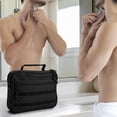 thumbnail image 3 of Neceser SMONT Travel Organizer Dopp Kit para hombre, color negro, 3 of 8