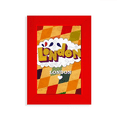 thumbnail image 1 of Love London Britain UK Lattice Picture Display Art Red Photo Frame, 1 of 4