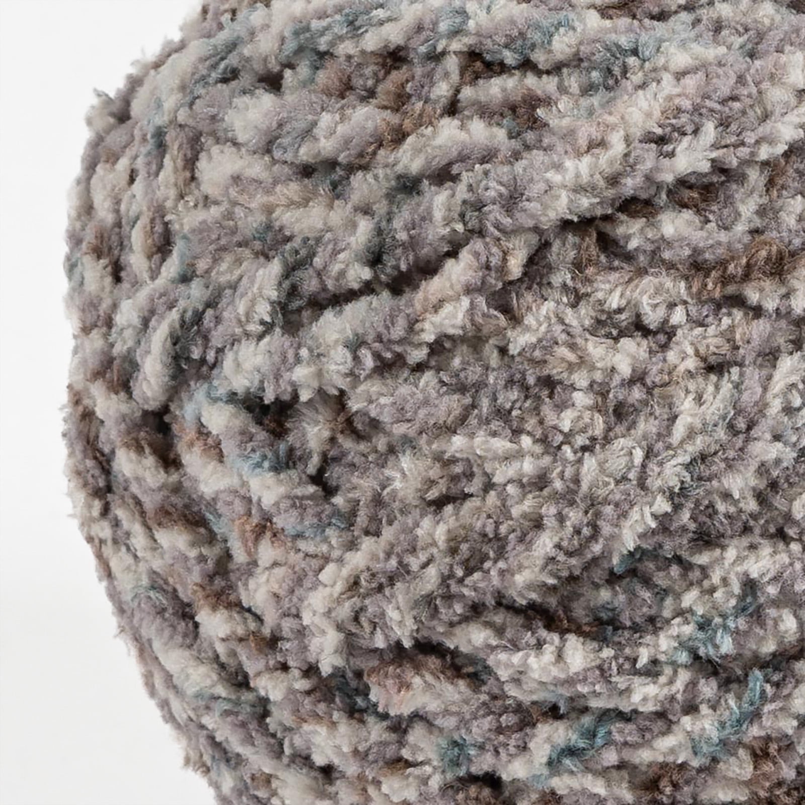 Crafted by Catherine Grey Multi Cozy Twist Bulky Yarn, 345 yards, 8.8&nbsp;oz/250g (2 Pack)