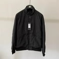 thumbnail image 2 of Nueva chaqueta de primavera 2024, parkas para hombre, abrigo grueso y cálido de algodón, chaquetas de pie para hombre, parka de color sólido, informal para uso diario, 2 of 5