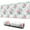 Pioneer Flower Floral-3, variant on Long Mouse Pads for Desk,Pioneer Flower Floral Print Pattern Desk Mats on Top Of Desks, Desk Mouse Pad Extra Large with 3mm Non-Slip Base and Stitched Edge for Gaming,Office,Work,Home 31.5"x11.8"