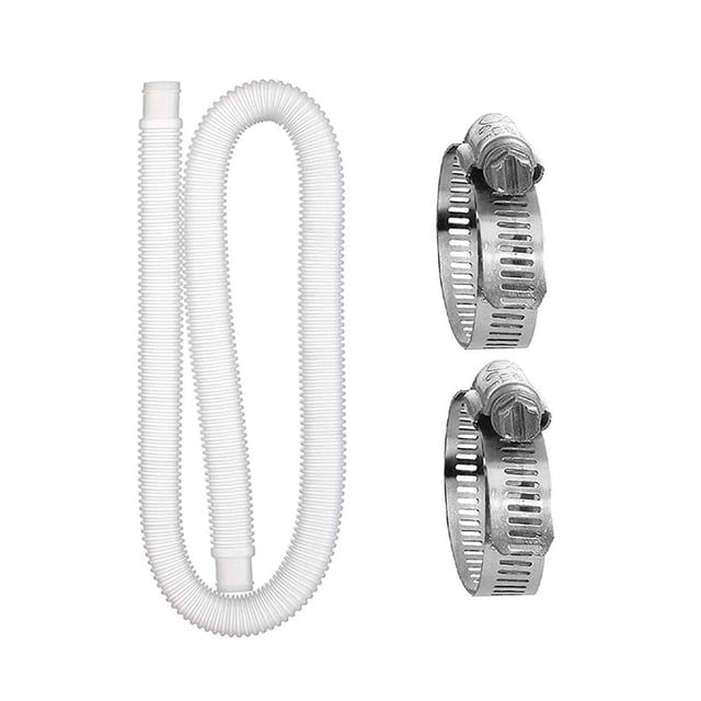 Birdeem Single Tube Double Buckle Replacement of Water of Inflatable Hot Spring Swimming Pool Hose Is Suitable for 300/330/530/1000 Gallon Swimming Pool Pump