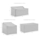 thumbnail image 5 of Juego de fundas impermeables para patio Crosley Furniture de 8 piezas, color canela, 5 of 7
