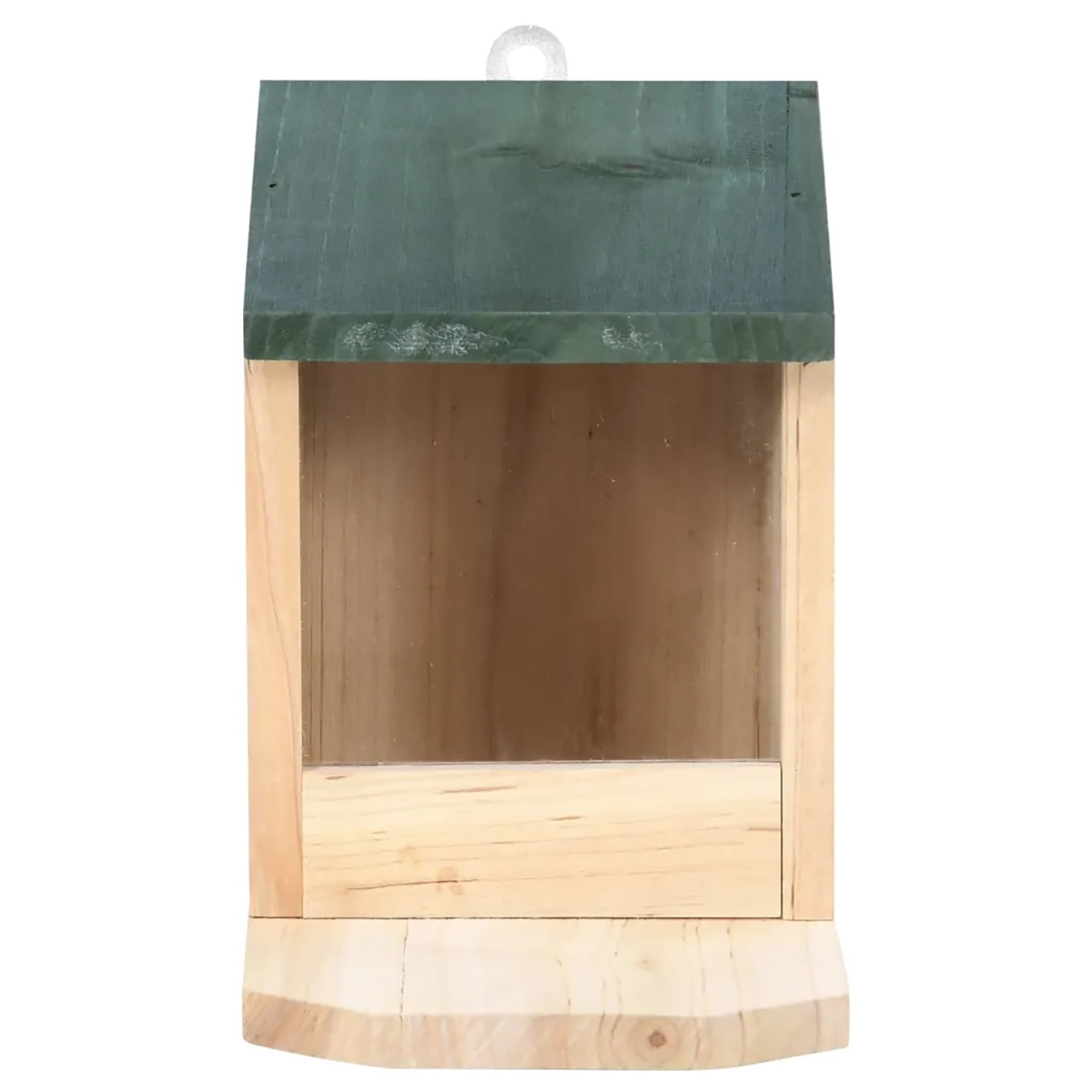Lowestbest 4pcs Wooden Squirrel Terrarium, Squirrel House with Lid, Outdoor Garden Squirrel Feeder Lowestbest 4pcs Wooden Squirrel Terrarium, Squirrel House with Lid, Outdoor Garden Squirrel Feeder