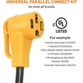 thumbnail image 4 of - 50 Amp Parallel Kit for Generator 120V 50A RV (14-50R), cUL Listed Inverter Generator Parallel Connection Kit for Combine Power with Two Inverter Generators, 4 of 7