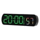 thumbnail image 2 of Reloj multifuncional para sala de estar, reloj de pared, decoración de mesita de noche para el hogar, reloj electrónico digital, reloj silencioso con pantalla a color de temperatura y humedad., 2 of 7