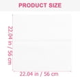 thumbnail image 2 of LNGOOR 20 Sheets Pastel Flower Wrapping Paper Decorative Package Paper 56X56CM White, 2 of 8