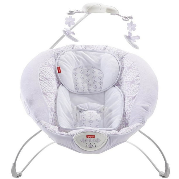 Fisher Price Fairytale Newborn Deluxe Bouncer with Baby Mobile