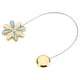 thumbnail image 1 of Tieback de cortina de flores de cristal magnético - Decoración del hogar, 1 of 10