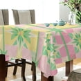 thumbnail image 5 of Yayeee Tablecloths 60" x 60" Rectangle Wrinkle Resistant Party Table Cover, Retro Beige Stars, 5 of 8