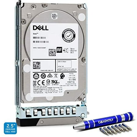 Dell 401-ABHQ 2.4TB 10K SAS 2.5-Inch PowerEdge Enterprise Hard Drive in 14G Tray Bundle with Compatily Screwdriver Compatible with R940XA R840 R440 R640 R6415 R740 R740XD R7415 R7425 R940