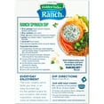 Hidden Valley Original Ranch Dips Mix, Gluten Free, KetoFriendly, 1 oz