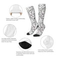 thumbnail image 3 of Fotbe Cowboy Calcetas Divertidas Estampadas para Hombre y Mujer, Calcetas de Algodón hasta la Rodilla para Caminar, Correr, Enfermería y Embarazo, 3 of 6