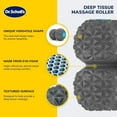 thumbnail image 2 of Dr. Scholl's Fitness & Recovery Dual-Sided Ball Massage Roller, Versatile Muscle Roller for Body Pain Relief, Tension & Soreness, 2 of 7