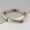#2, variant on Rainbow Elbow Bent Acrylic Tube Elastic Stretchy Bracelet Clay Square for Women