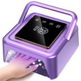 thumbnail image 1 of Lámpara de uñas de gel UV Meremit, 108 W, recargable con sensor automático, 1 of 7
