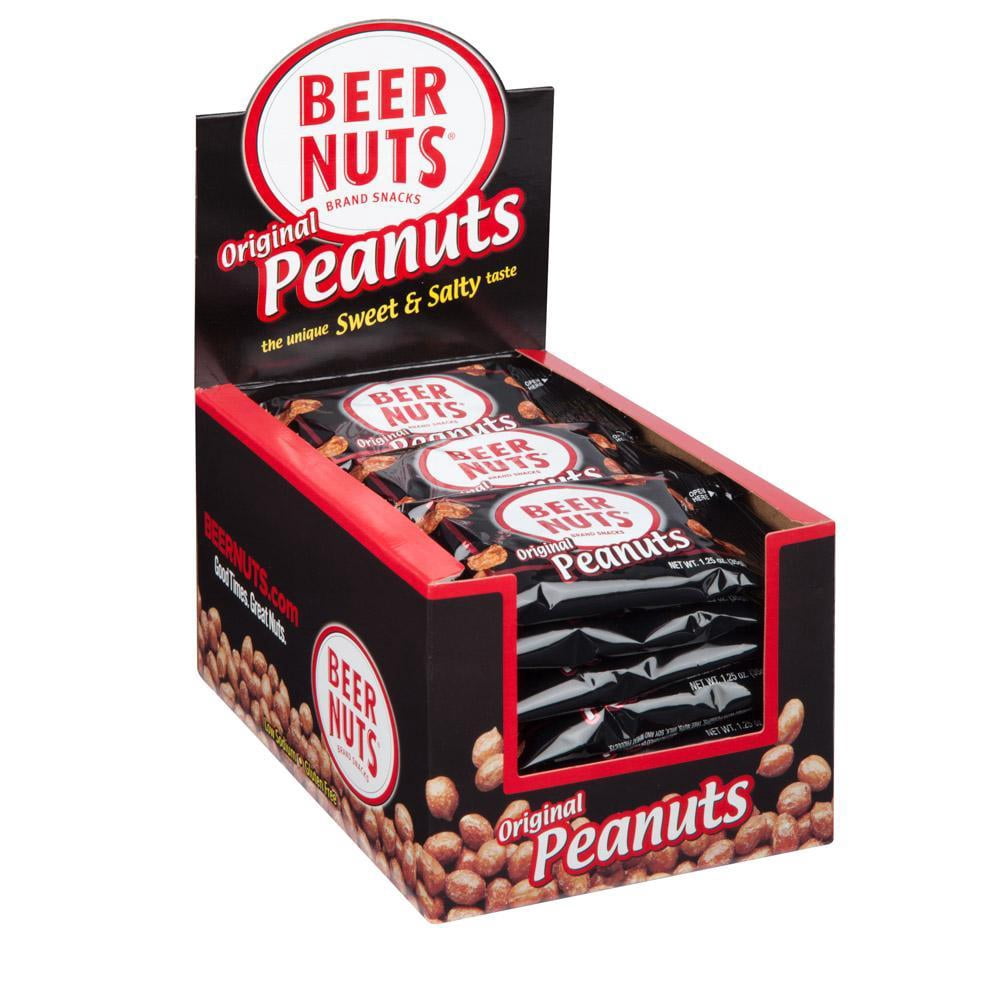 BEER NUTS Original Peanuts Single Serve Display