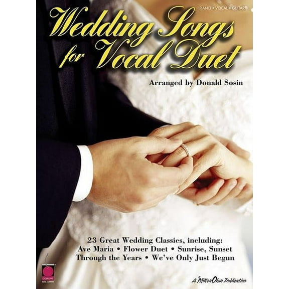 Wedding Songs for Vocal Duet (Paperback)