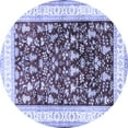 thumbnail image 1 of Ahgly Company Indoor Round Persian Blue Traditional Area Rugs, 7' Round, 1 of 4