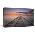 thumbnail image 1 of Global Gallery's 'Cosmic Dock' By Katherine Gendreau Stretched Canvas Wall Art, 1 of 4