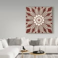 thumbnail image 3 of Trademark Fine Art 'Inspired India Red V' Canvas Art by Pela Studio, 3 of 3