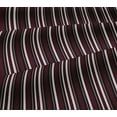 thumbnail image 5 of oneOone Viscose Jersey Maroon Fabric Stripes Dress Material Fabric Print Fabric By The Yard 60 Inch Wide, 5 of 5