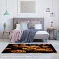 thumbnail image 5 of Pumpkin Polyester Right-Angle Door Carpet Mat for Entryway, Indoor Floor Rug with Dual-Layer Absorbent Technology - 24 x 36 Inches, 5 of 6