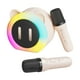 thumbnail image 1 of Altavoz Bluetooth, micrófono inalámbrico para niños, karaoke en casa, micrófono para exteriores, un pequeño altavoz de audio Bluetooth., 1 of 3