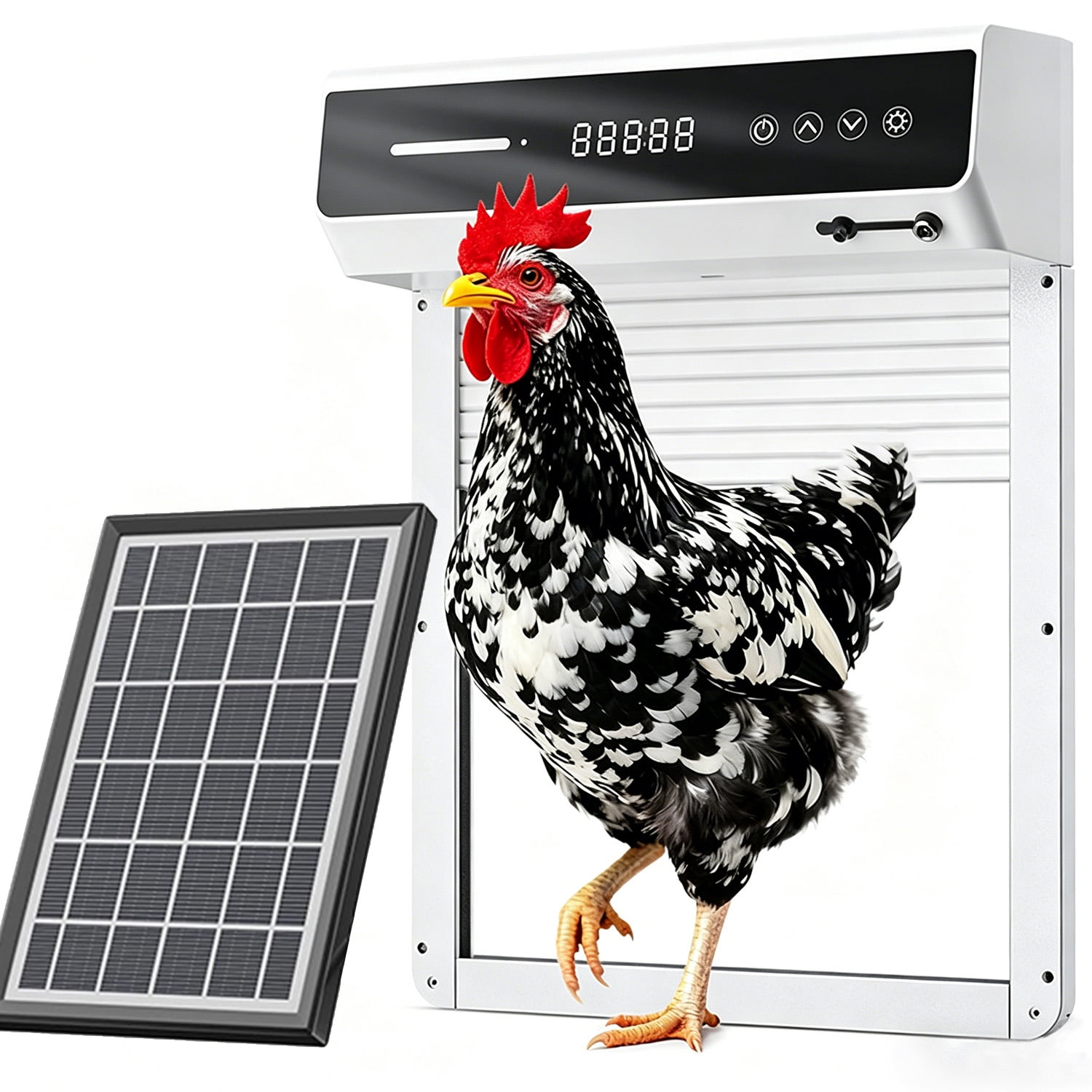 Keten Chicken Coop Heater, 100/200W Radiant Space Heater with 3