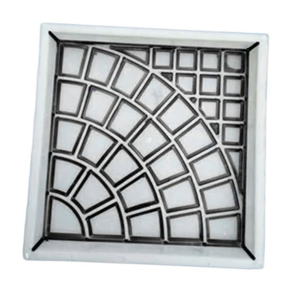 figatia Concrete Brick Making Tool Garden Pavement Maker Landscaping Stone Forms Cement Making for Path Patio Stepping Stones Walkway