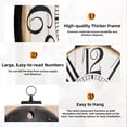 thumbnail image 4 of MODE HOME Large Wall Clocks, 29 Inch-High Oversized Oval French Vintage Farmhouse Design, Battery Operated Silent Wall Clock for Living Room,Kitchen,Bedroom (Brown), 4 of 9
