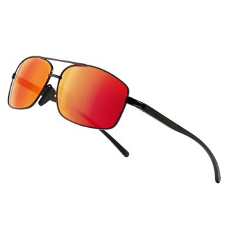 SIBERIAN 100% Real Glass Round Retro Metal Frame Sunglasses  display picture 3