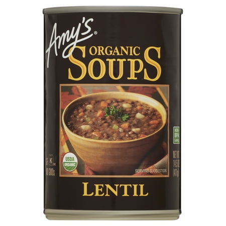 Amy's Kitchen USDA Certified Organic Lentil Soup, 14.5 Oz