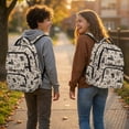 thumbnail image 3 of KUIFORTI Dog Bow Boys School Backpack Casual Durable Kids Bookbag with Side Pockets Adjustable Straps for Elementary Primary Middle Daily Use Back to School Gifts, 3 of 7