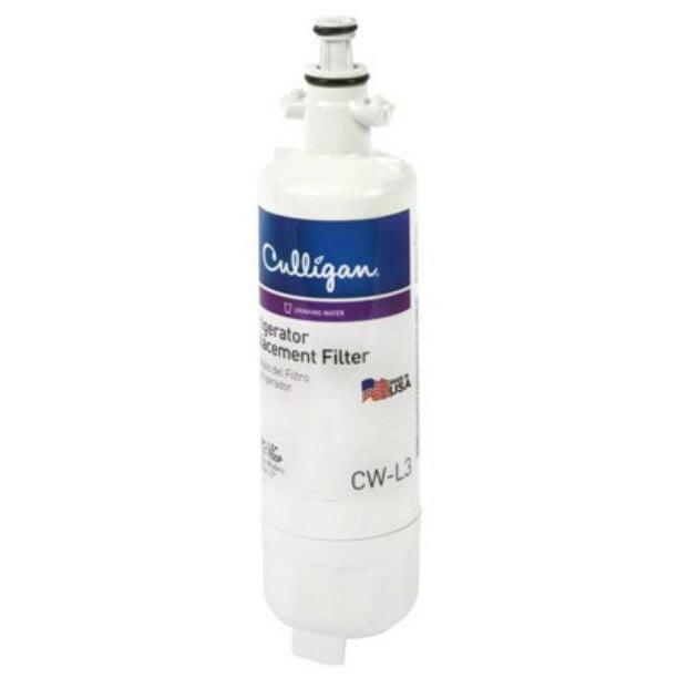 New Culligan 108213 Refrigerator Replacement Water Filter, CWL3,Each